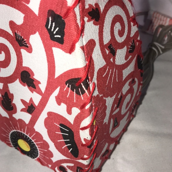 Purse Lamp with Feathers and beaded “handle” - NEW IN BOX - Picture 4 of 6